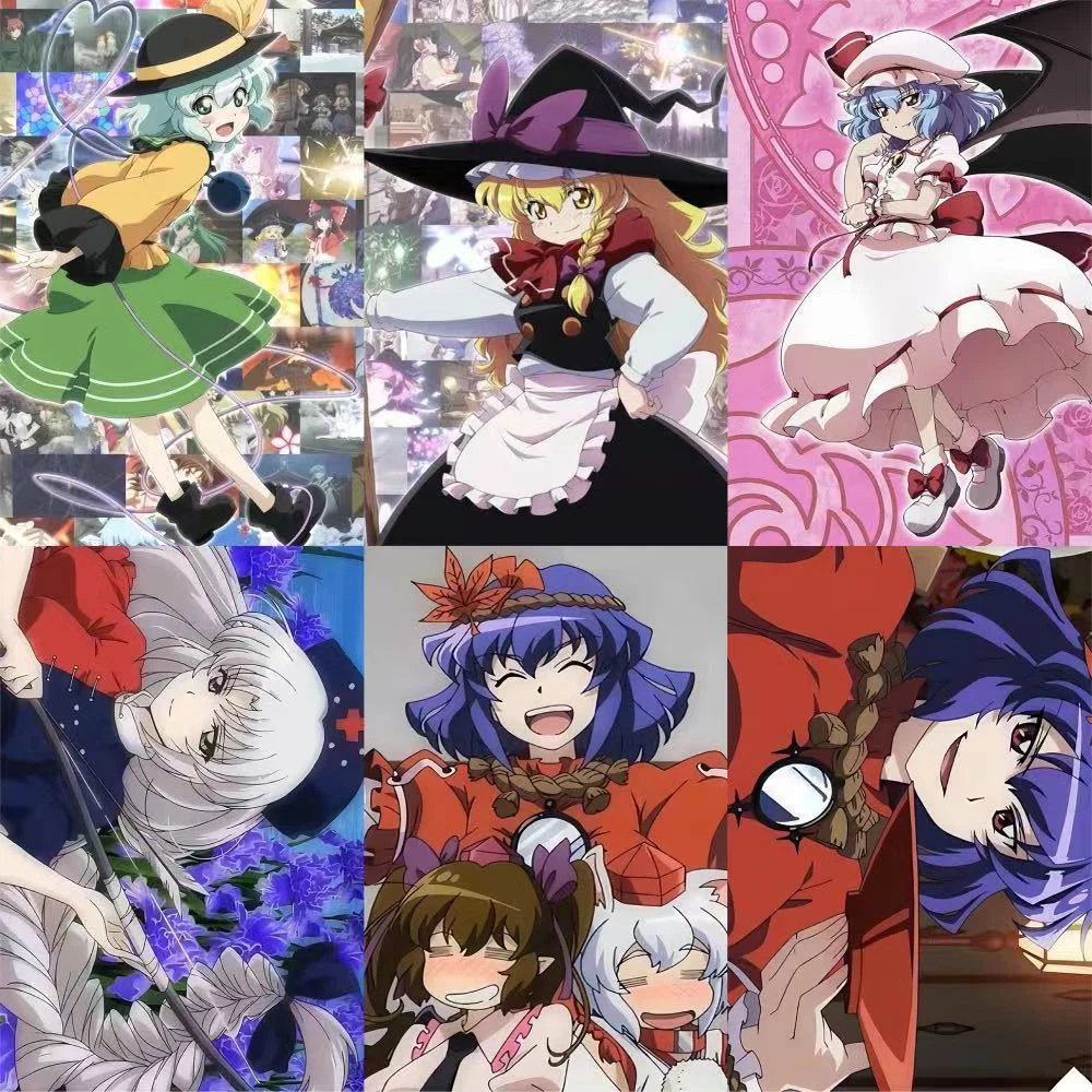 10 / 30 63 Фантомная память Анимационные наклейки Kawaii Cirno Мультфильмы Ноутбуки