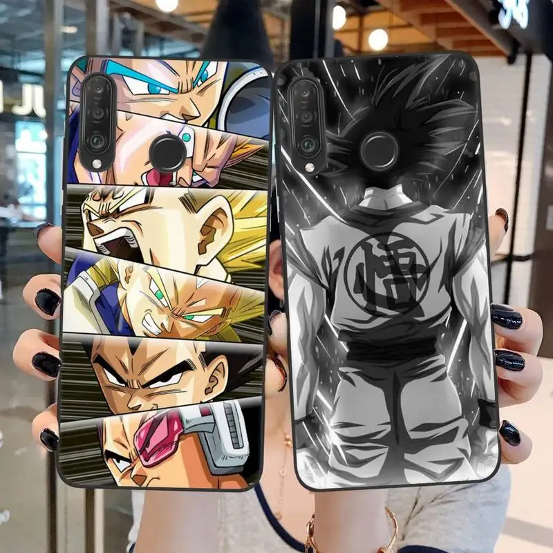 

Anime Dragon Ball Z Goku Frieza Phone Case For Huawei P20 P30 P40 P50 Lite E P Mate 50 40 30 20 Pro