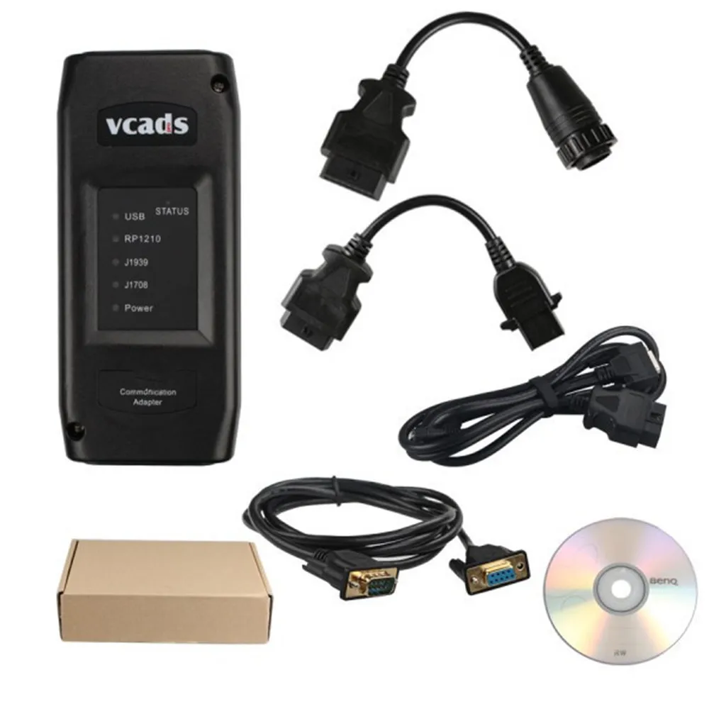 VCADS Pro 2 40 для Volvo грузовик диагностический инструмент Многоязычный старого