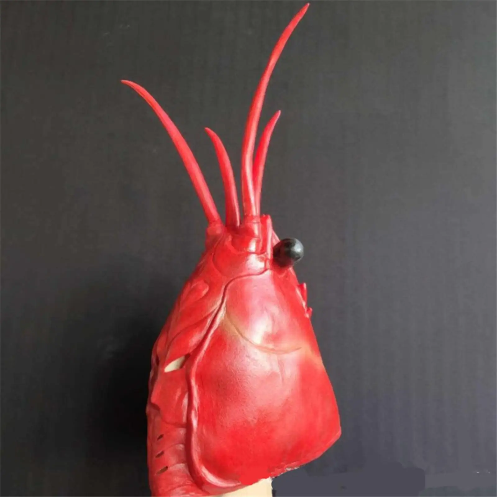 

Halloween Party Lobster Face Headgear Costume for Fancy Parties Theaters