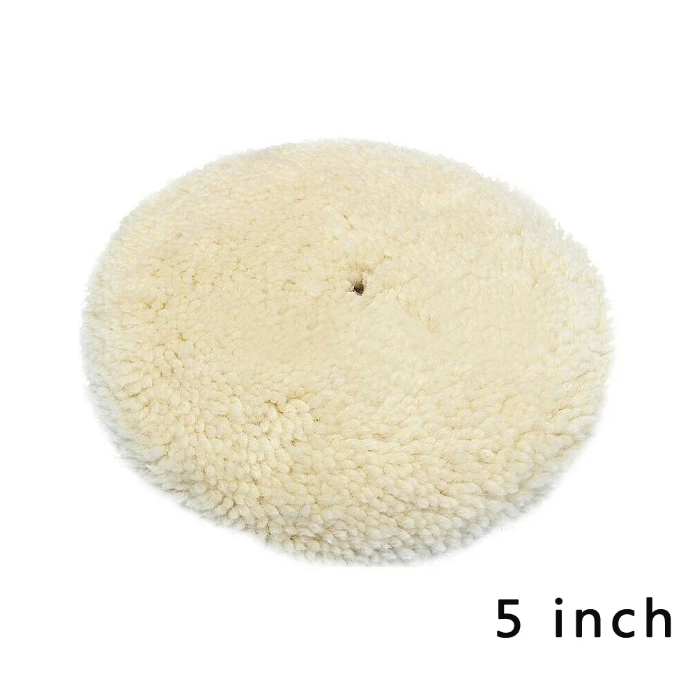 

Soft Polished Bonnet Pad Supplies Tool Vehicle White Accessories Buffing