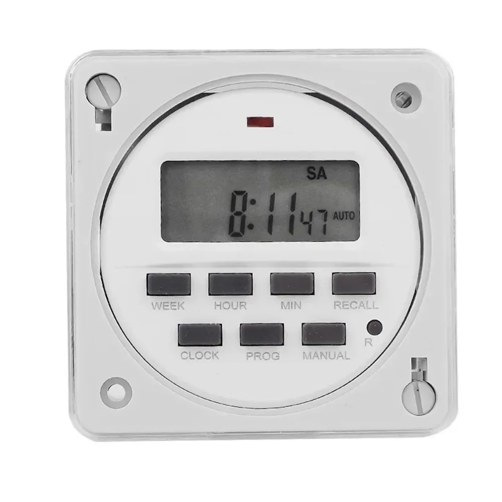 Таймер CN101A с ЖК-дисплеем реле времени 12 В постоянного тока/переменного тока