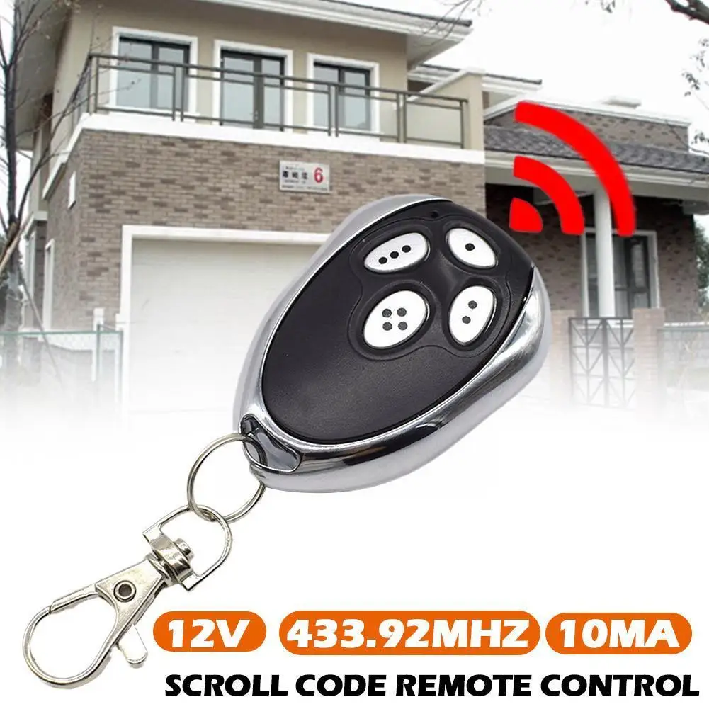 

Rolling Code Remote Control Garage Door Rolling Shutter Automatic Door Go Door Wireless 433M Beninca To Alarm Control Remot Q0H5