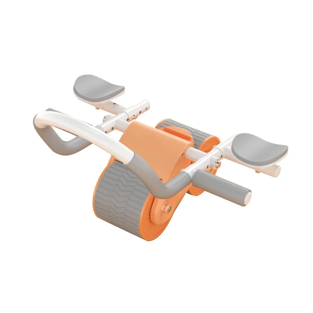 

New Design Automatic Rebound Abdominal Exercise Roller Wheel Muscle Stimulator Abdominal Home Workout Equipment
