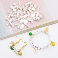 irregular pearl loose spacer beads for jewelry making handmade bracelet charm earrings pendant diy finding accessories supplies