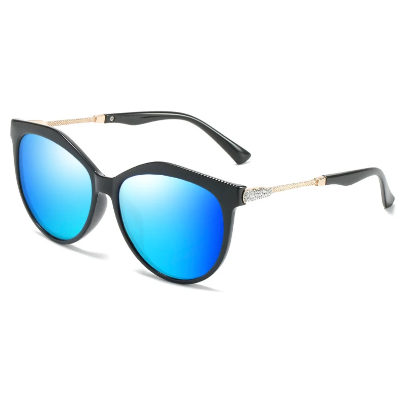 Овальные алмазные поляризационные солнцезащитные очки для женщин и мужчин