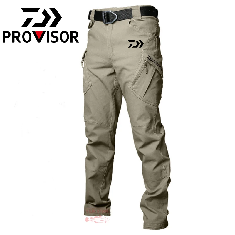 

Men's Spring Summer Fishing Pants Outdoor Hiking Camping Scratch Resistant Trousers New Sun Protection Quick Dry Tactical Pants