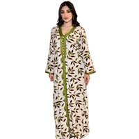 robe femme musulmane ramadan muslim dress middle eastern arab eid abaya turkey womens printed abaya dubai muslim fashion robes