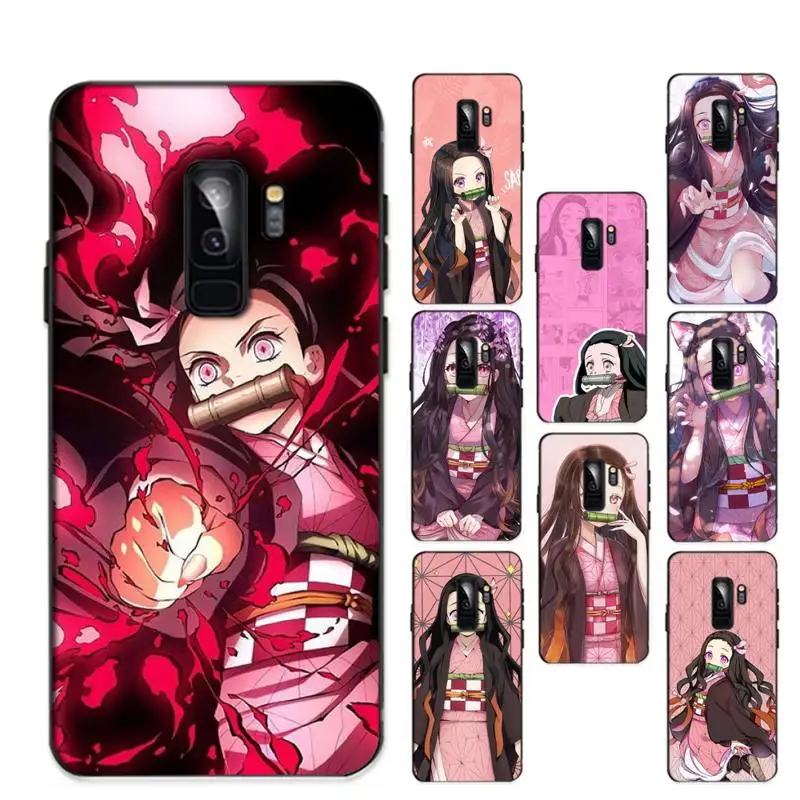 

Babaite Demon Slayer Kamado Nezuko Phone Case for Samsung S20 lite S21 S10 S9 plus for Redmi Note8 9pro for Huawei Y6 cover