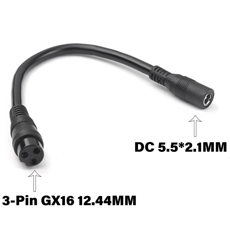 

Кабельный адаптер DC 5.5MM To GX16-XLR-RCA-IEC-GX12-DC