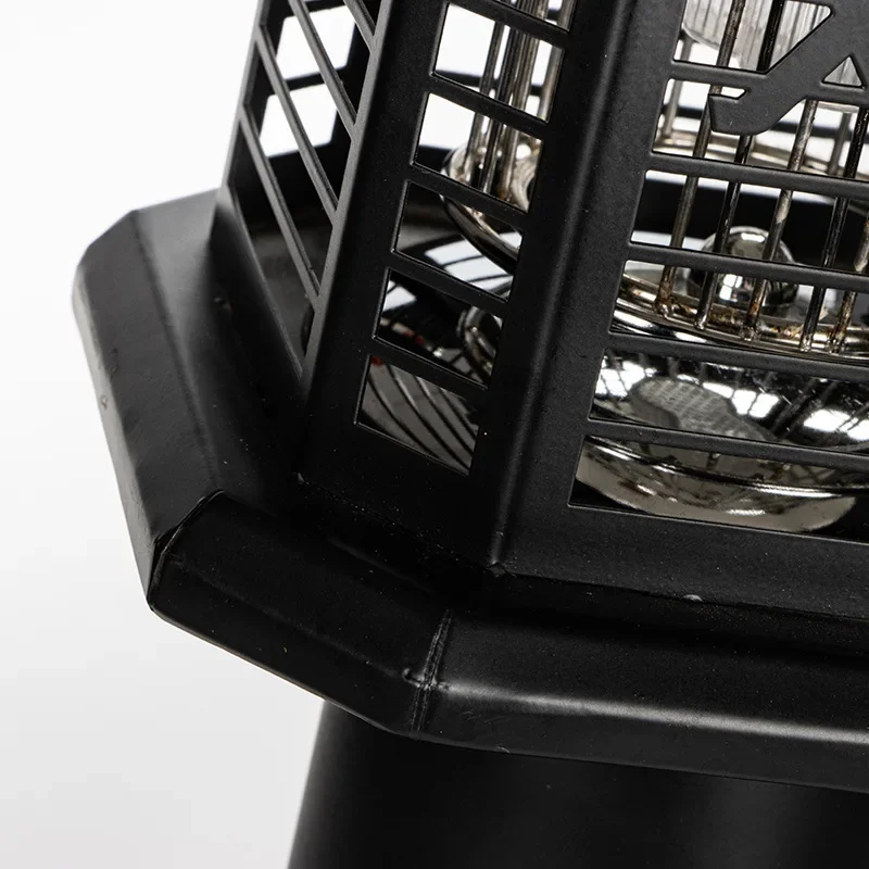 KARLOS Солнечная лампа от комаров Современный уличный черный настенный светильник