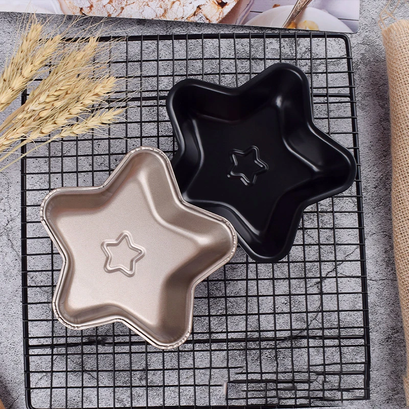 

Making Pizza Mousse Black Carbon Steel Pastry Molds Bakery Bakeware Cake Cookie Tools Kitchen Accessories Baking Supplies