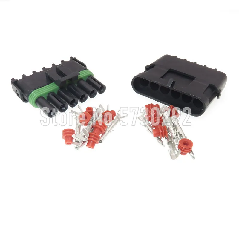 Разъем педали акселератора для Delphi Electric Auto Plug 6P 12015799 12010975