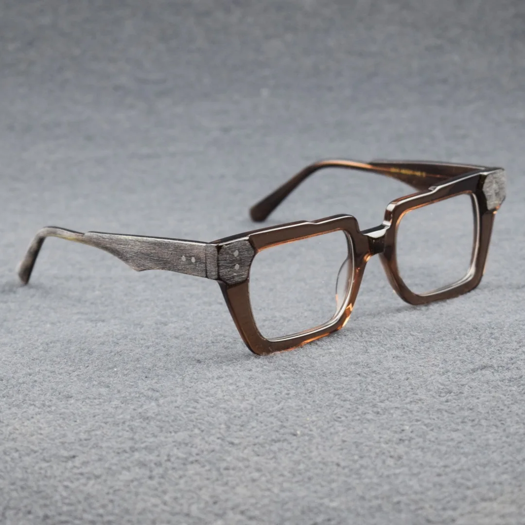 Квадратные персонализированные очки в стиле ретро для мужчин и женщин модная