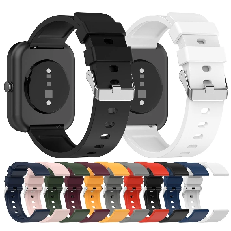 

Sport Band Wristband for AmazfitBip3 Silica Strap Belt for Smart Watch Soft Brac