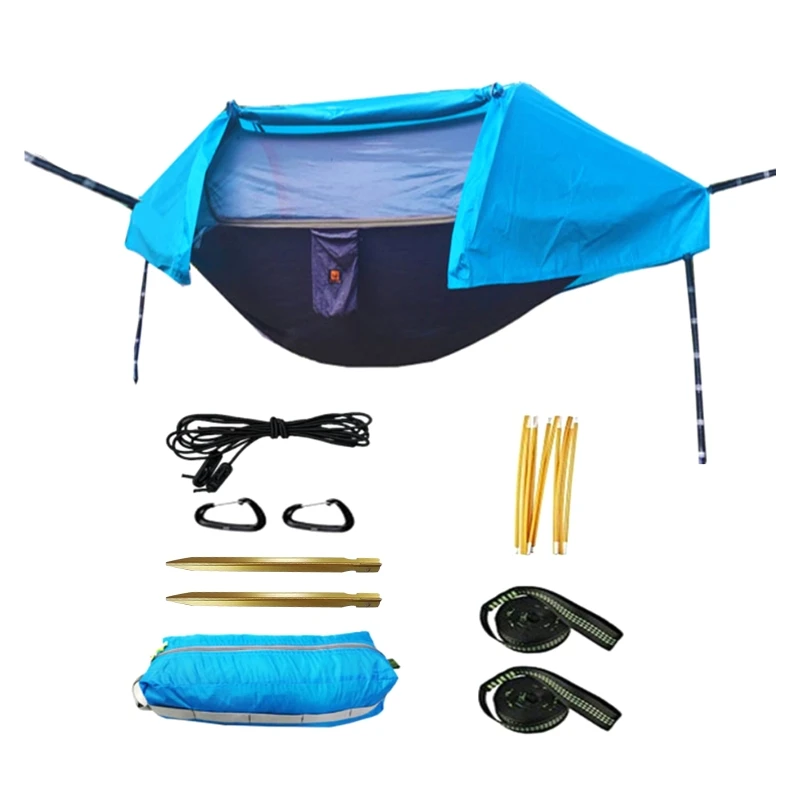 Outdoor Camping Hammocks with Mos quito Net Double & Single Camping Hammock