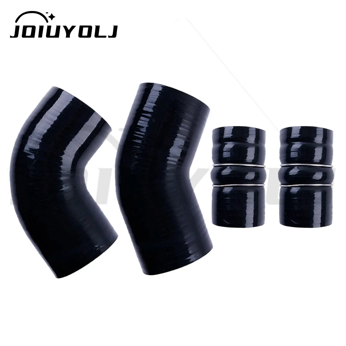Фото Комплект силиконовых патрубков интеркулера для Chevrolet GMC 6.6L Duramax LLY 2004-2005 №2