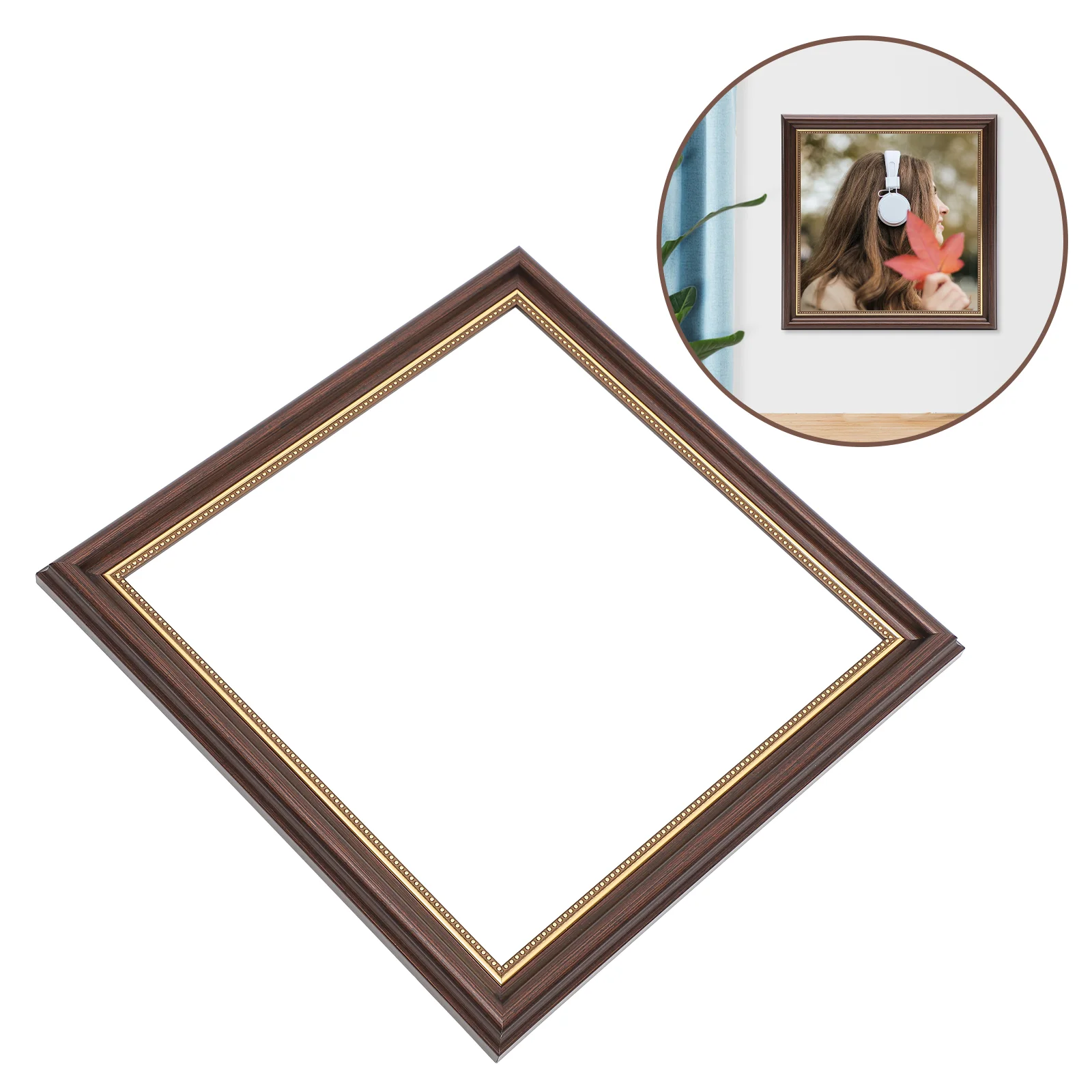 

Canvas Floating Frame Decor Simple Photo Frames Paintings Resin Canvases DIY Prints Wall Hanging Decoration