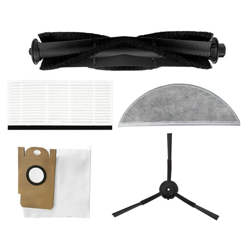 

Акция! Сменные аксессуары, пылесборник, боковые вращающиеся основные щетки для робота-пылесоса Lydsto R1, Фильтры HEPA, насадка на швабру