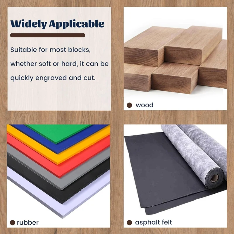 Набор для резьбы по дереву с 6 лезвиями