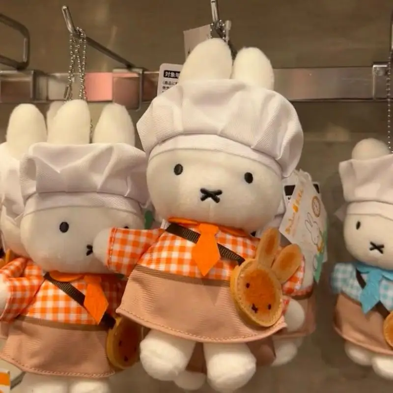 Kawaii Miffy плюшевый брелок с подвеской в виде кролика милая кукла сумка аксессуары