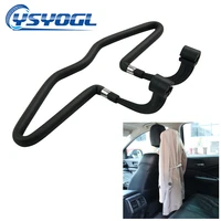 car clothes hanger soft car coat hangers auto supplies 450250mm universal back seat headrest coat jackets suits holder rack