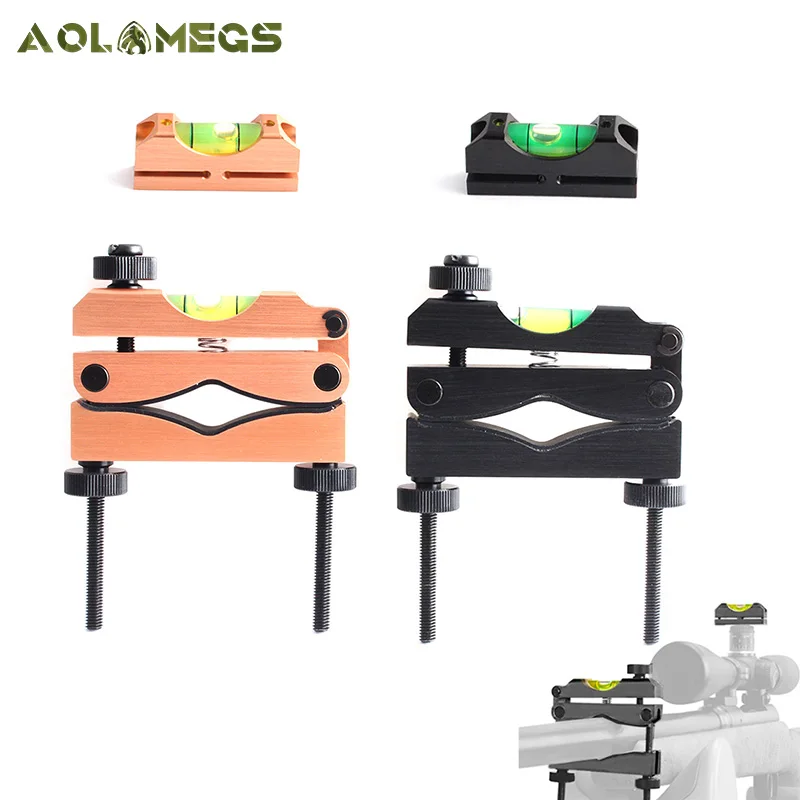 

AOLAMEGS Riflescope Alignment Leveling Tool Kit Universal Reticle Adjusting System Professional Rifle Gun Scope Repair Tools