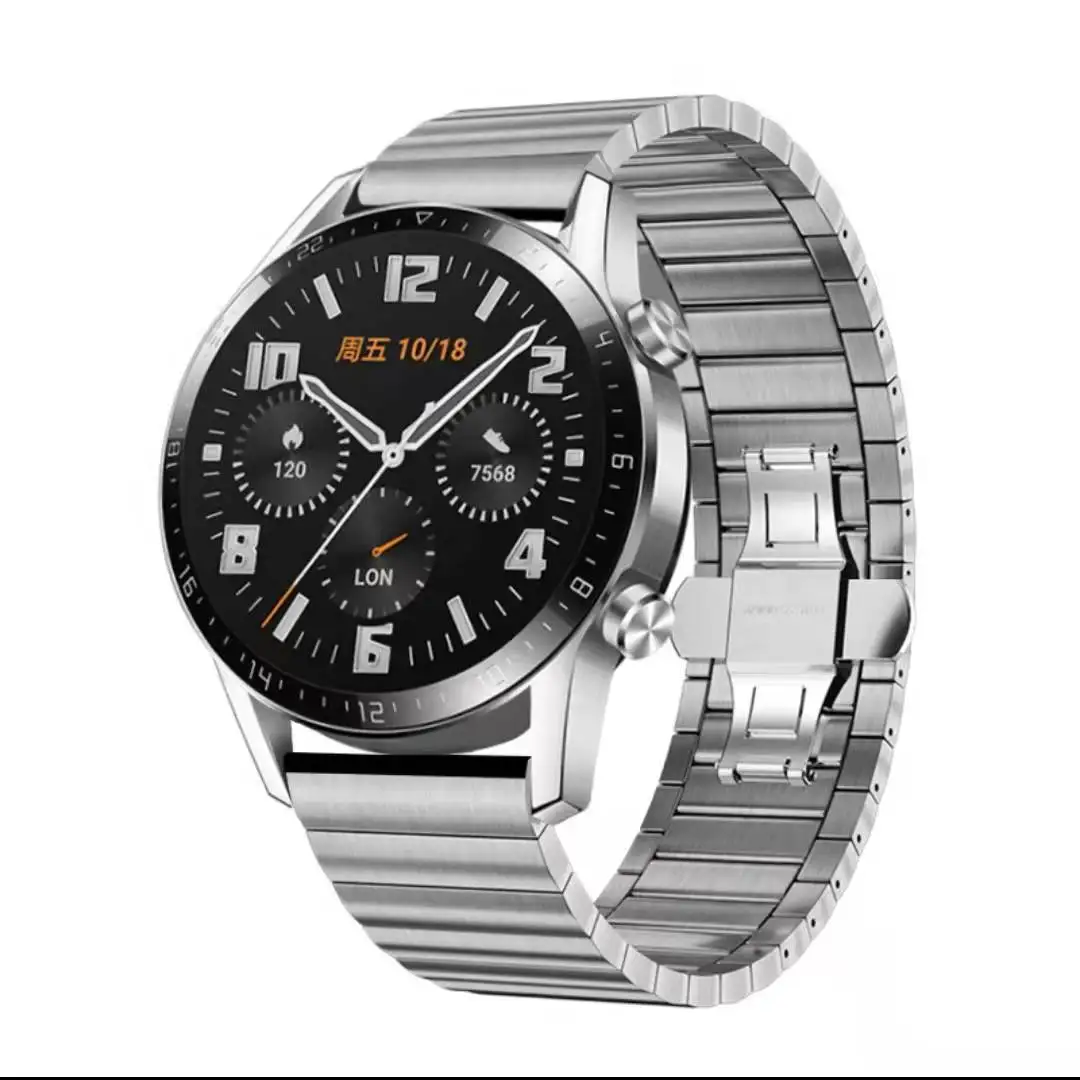 Huawei Original Stainless Steel Watchband for Huawei GT 3 /GT2 Pro GT 2 Pro Universal 20mm 22mm High Quality Strap for Man Women