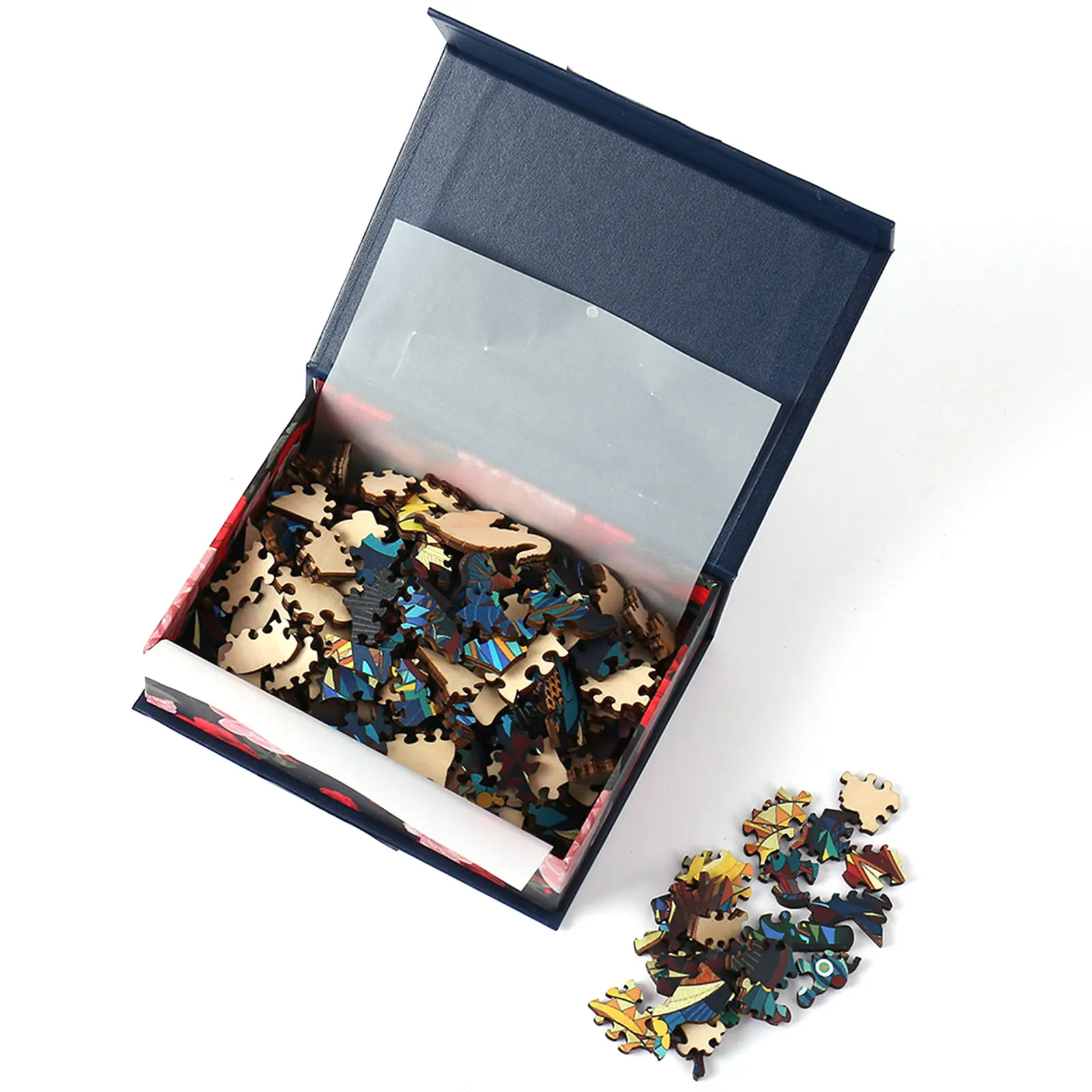 

Wood Jigsaw Puzzle Kit Irregular Animal Shape Jigsaw Puzzle Decompression Toys for Children Kids Christmas Gifts