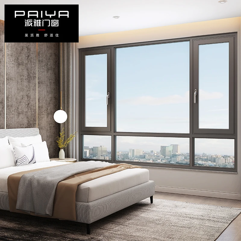 

Paiya doors and windows Yafeng series, one frame, two leaves, with steel wire mesh sound insulation casement window