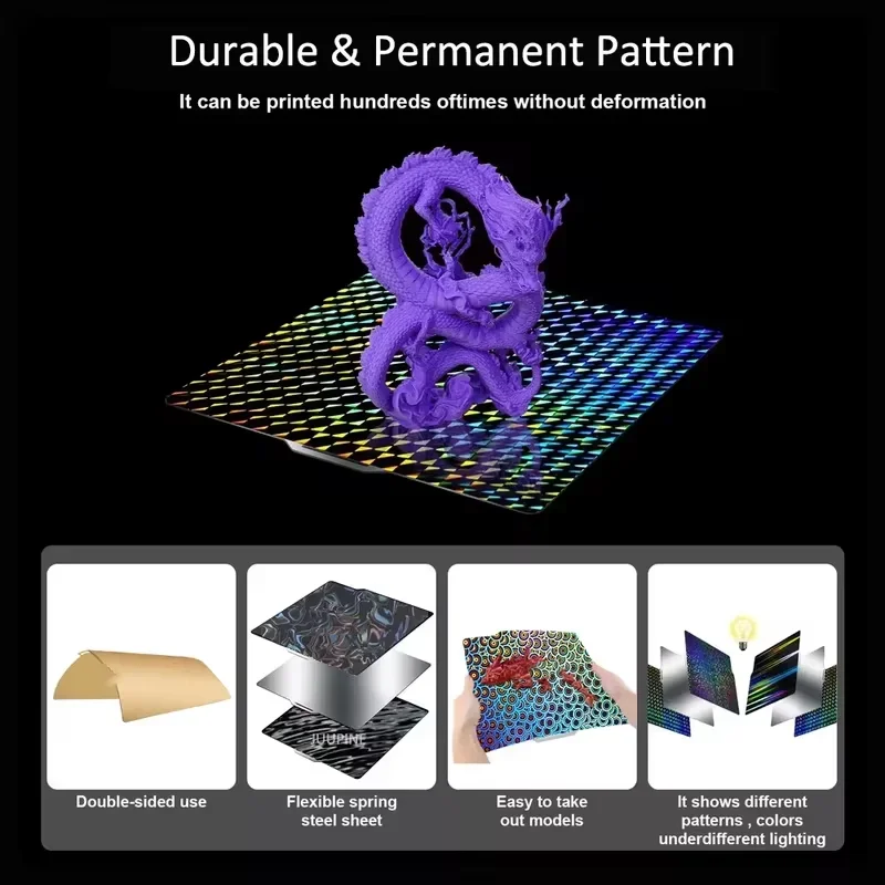 Bambu Lab Build Plate X1carbon PEI Пластина гладкая бамбуковая пластина лабораторная сборочная