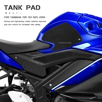 for yamaha yzf r3 r25 yzfr3 2019 2023 side fuel tank pad tank pads protector stickers decal gas knee grip traction pad tankpad