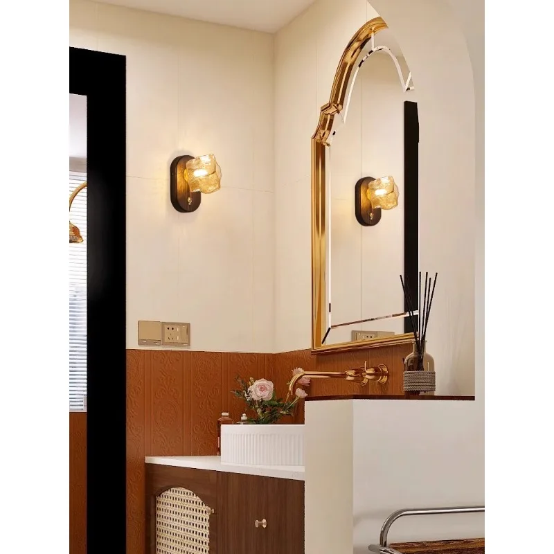 Американская настенная ретро-лампа Минималистичная креативная прикроватная