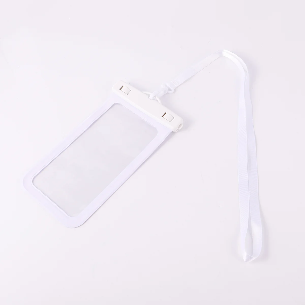 

PVC Waterproof Cellphone Bag Diving Holder Protection Bag Accessories White