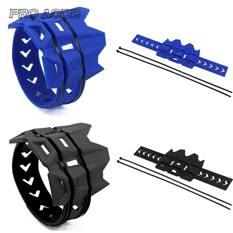 Мотоциклетный глушитель круглый защитная крышка для KAWASAKI SUZUKI Husqvarna TE TC FC FE KX KLX RM RMZ