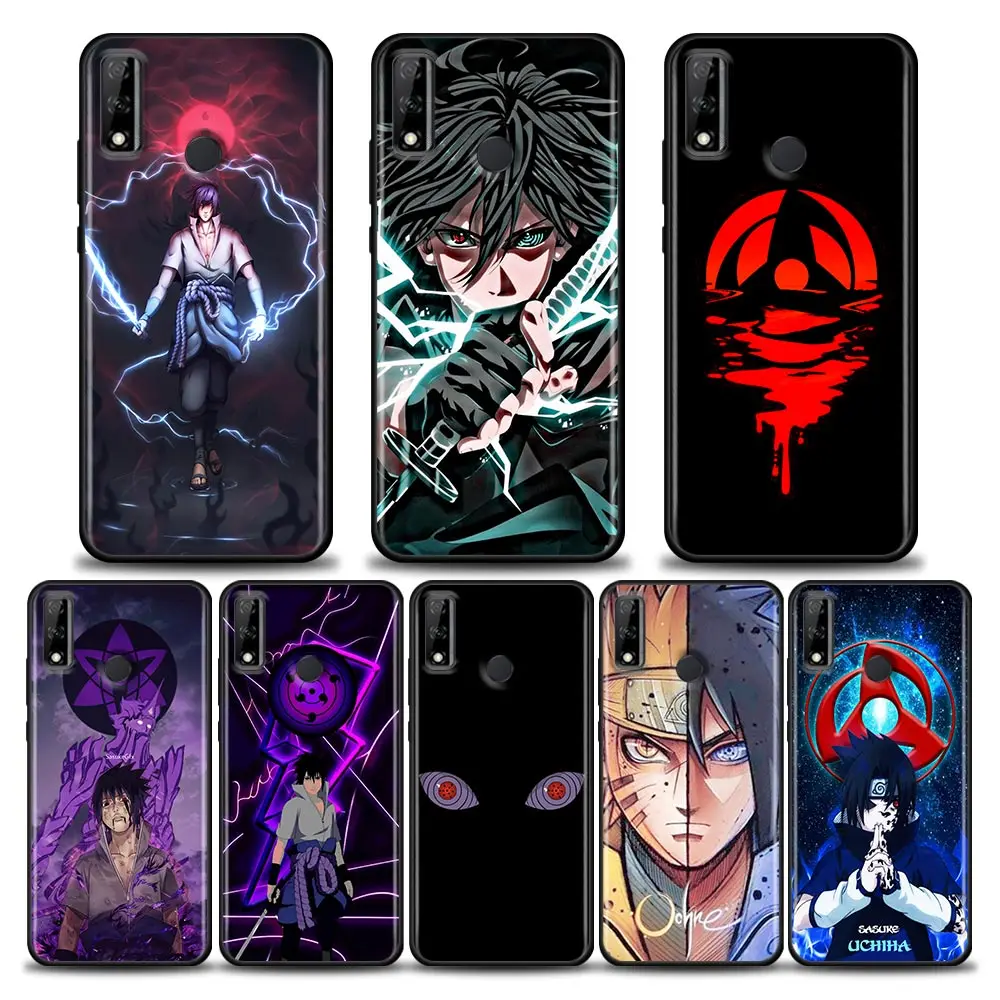 

For Huawei Mate 10 20 Lite 40 Pro Cases Soft TPU Back Cover Naruto Sasuke Uchiha Eyes Phone Case For Huawei Y6 Y9 2019 Y8s Coque