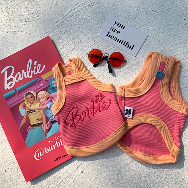 

Letter Vest Pet Dog Clothes Fashion Camisole Clothing Dogs Super Small Cat Cute Chihuahua Print Summer Pink Girl Boy Mascotas