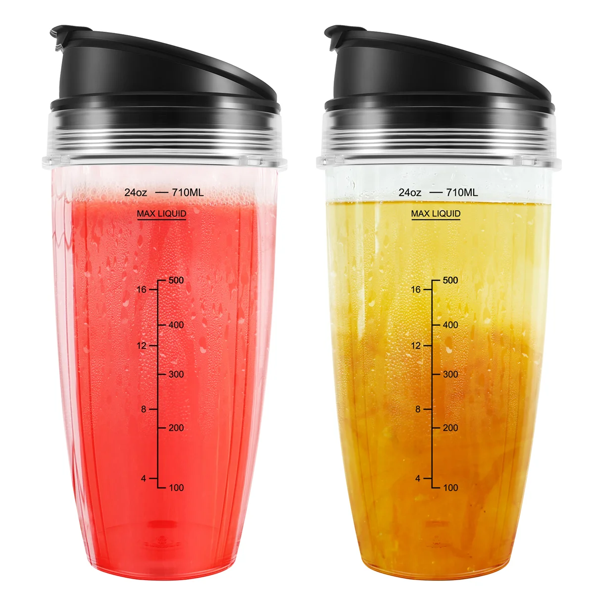 Сменные чашки 24 унции совместимые с блендером Ninja Nutri BN401 BN701 SS101 BN400 BN800 BN801