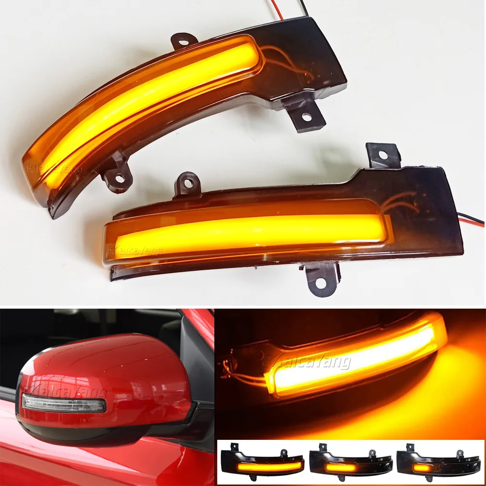 

8351A135 8351A136 для Mitsubishi Outlander 13-2020 Lancer 2016, светодиодный динамический поворотник с боковым крылом, индикатор зеркала заднего вида