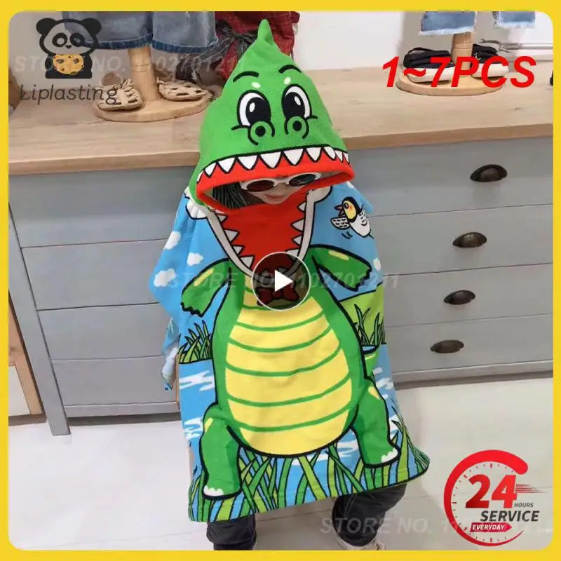 

1~7PCS Bath Towel Lovely Comfortable Beach Bath Towel High Quality Fabric Strong Warmth Retention Bathrobe