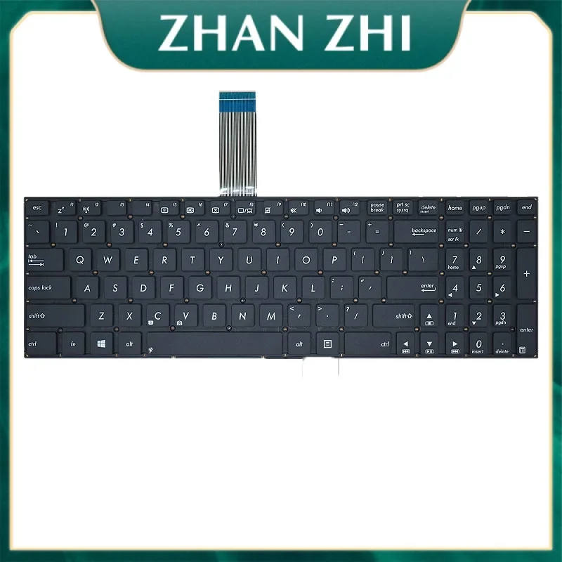 Новая оригинальная сменная клавиатура для ноутбука совместимая с Asus x550v X550 y581c f550l