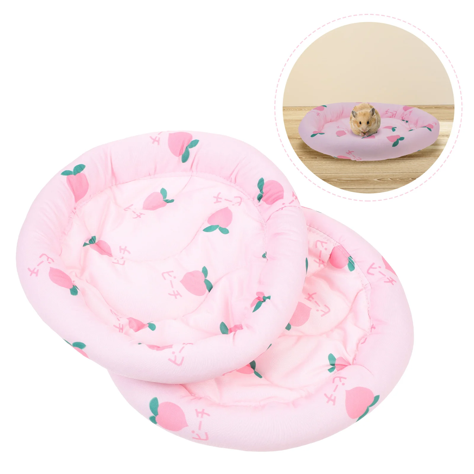 

Cooling Bed Mat Pet Pad Hamster Guinea Sleeping Rabbit Summer Dog Cushion Pads Bunny Animal Round Blanket Self Ice Reptile