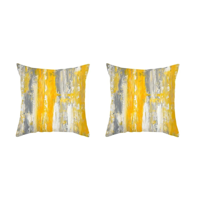 Homeware Sofa Pillow Cover Abstract Peach Skin Pillow Cover Watercolor Print Cushion Cover 19