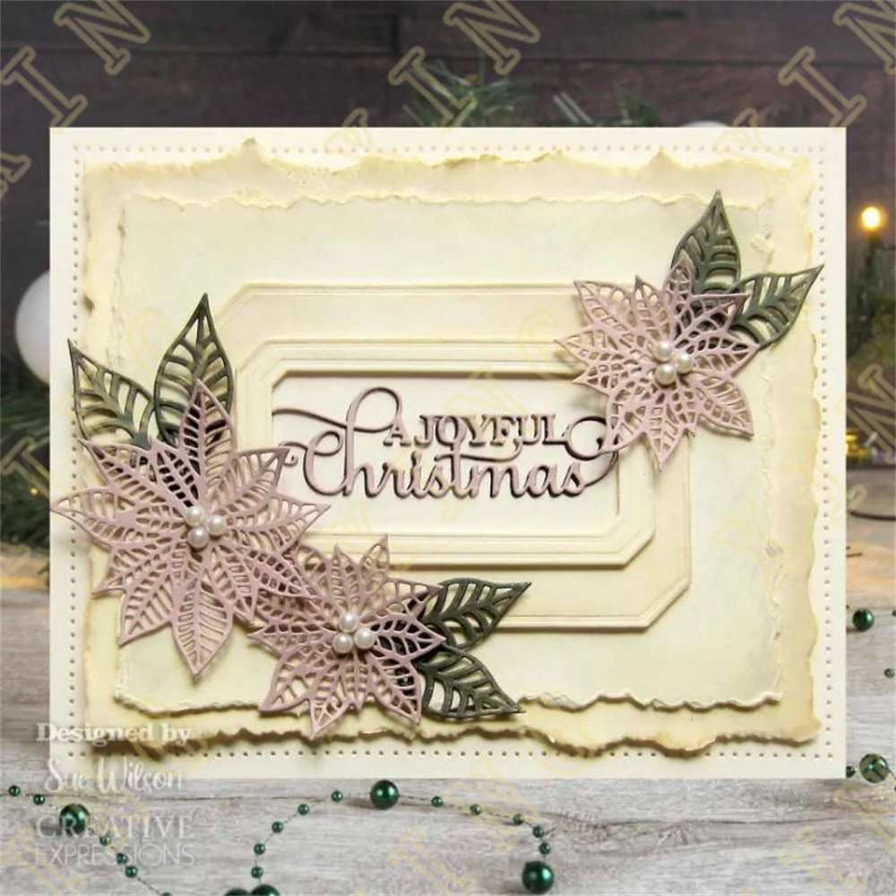 Рождественские поздравления квадраты листва цветок кружки снежинки