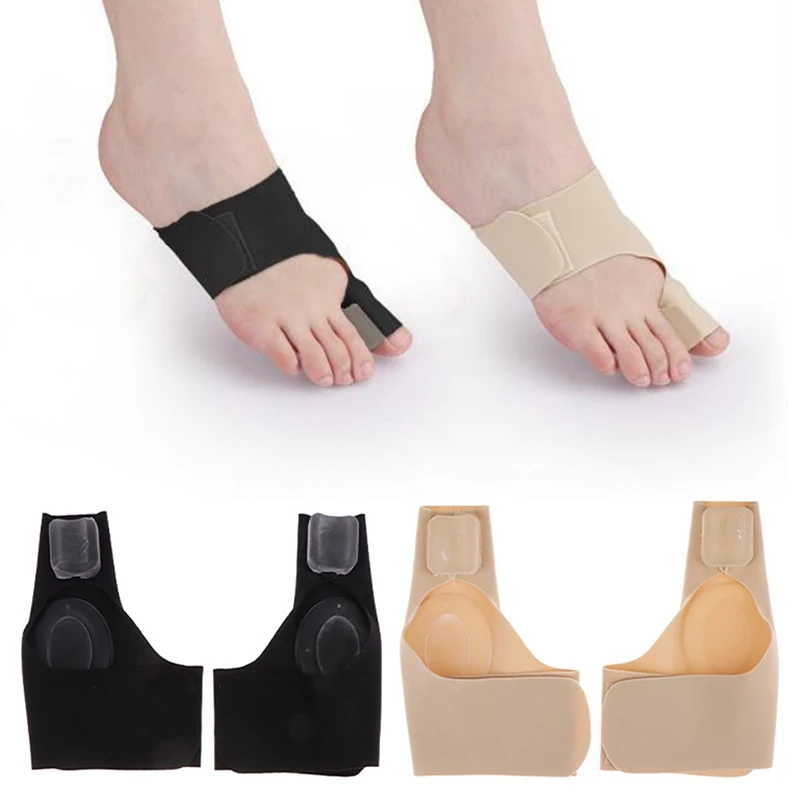 

1PCS Big Bone Orthopedic Bunion Correction Pedicure Socks Silicone Hallux Valgus Corrector Braces Toes Separator Feet Care Tool