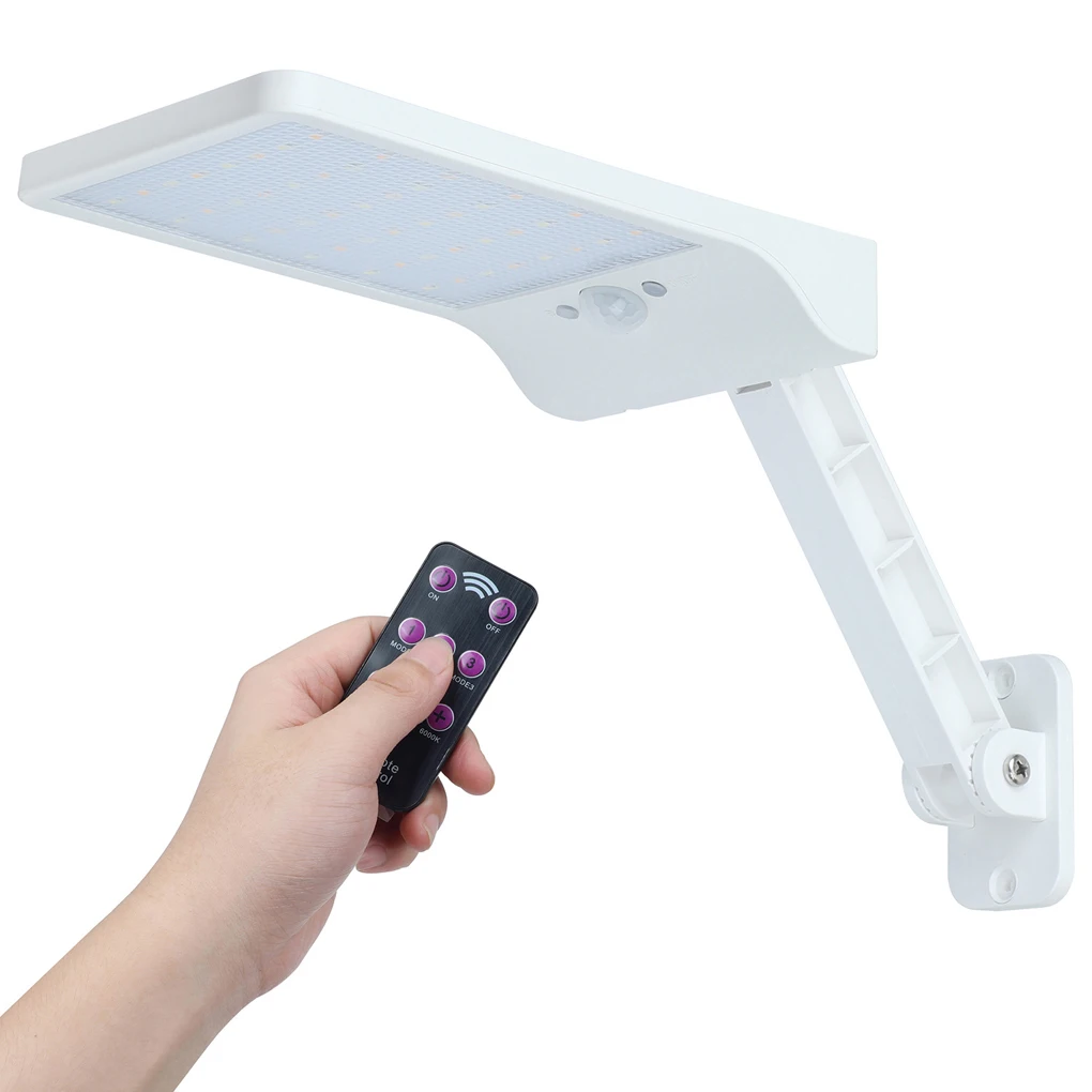 

Solar Wall Light Sensor Brightness Lamp Waterproof Remote Control Outdoor
