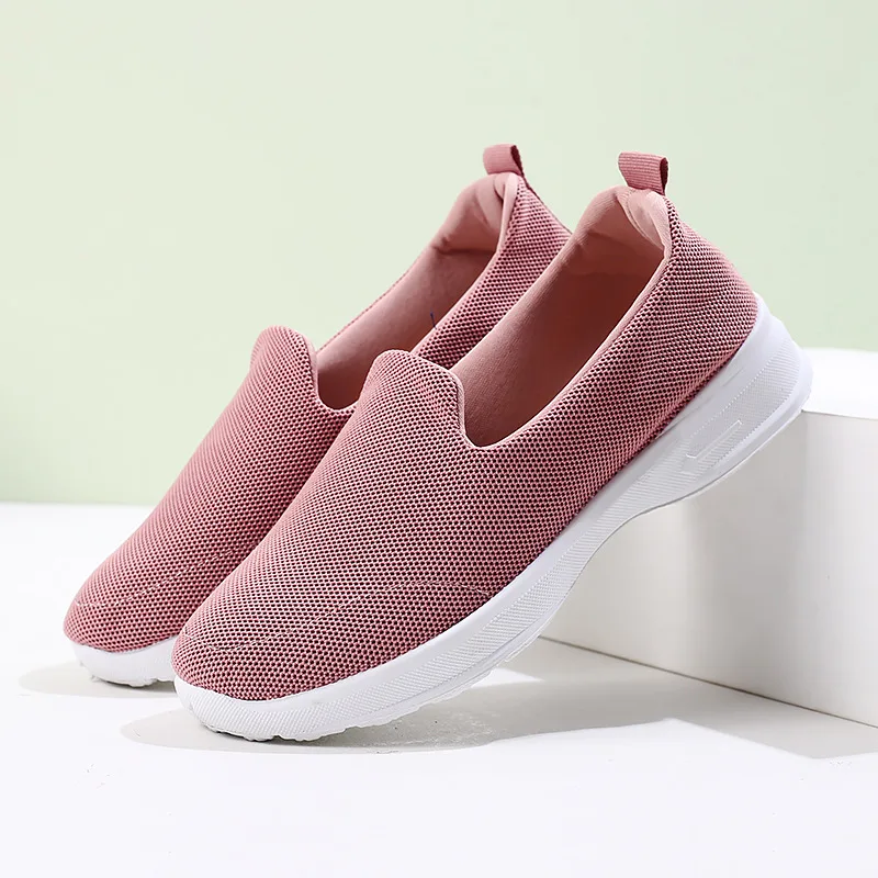 

2022 New Flats Shoes Autumn Soft Breathable Non-slip Women Cloth Shoes for Women Shallow Mouth Casual Shoes Woman