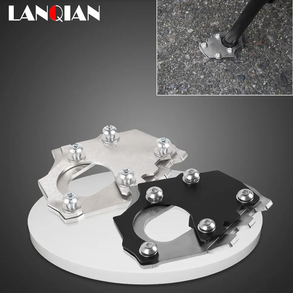 

Motorcycle Kickstand Foot Side Stand Extension Pad Support Plate For 790 1050 1090 1190 1290 Adventure 1290 Super Adventure R