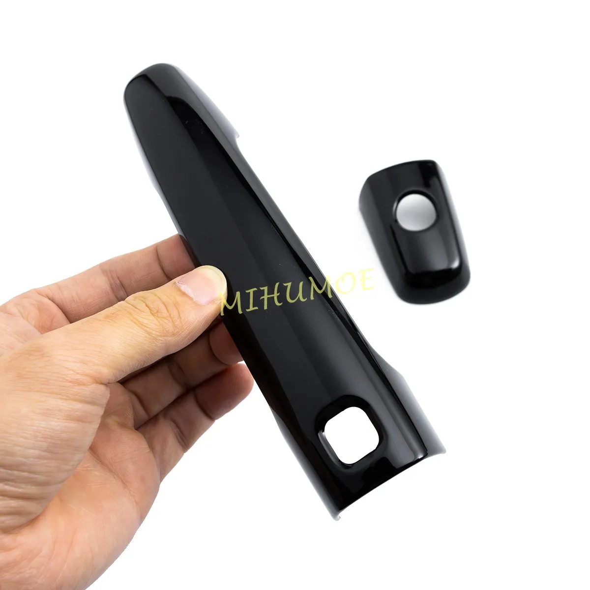 Для Suzuki Swift 2024-2025 глянцевая черная полоса дверной ручки накладка аксессуары