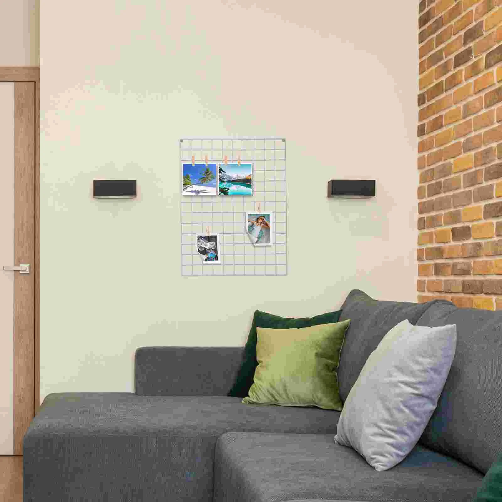 Настенная сетка украшение из железной проволоки металлическая панель подвесной